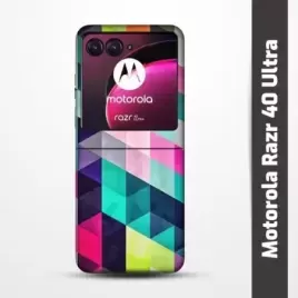 Pružný obal na Motorola Razr 40 Ultra s motivem Colormix