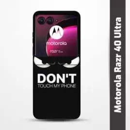 Pružný obal na Motorola Razr 40 Ultra s motivem Nešahej