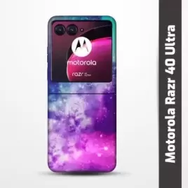 Pružný obal na Motorola Razr 40 Ultra s motivem Vesmír