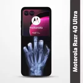 Pružný obal na Motorola Razr 40 Ultra s motivem Rentgen