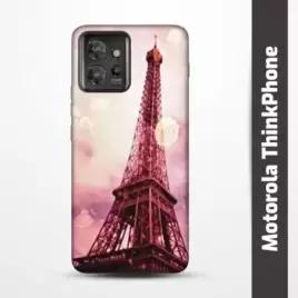 Pružný obal na Motorola ThinkPhone s motivem Paris