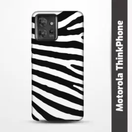 Obal na Motorola ThinkPhone s potiskem-Zebra
