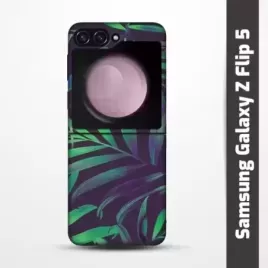 Pružný obal na Samsung Galaxy Z Flip 5 s motivem Jungle