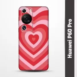 Pružný obal na Huawei P60 Pro s motivem Srdce