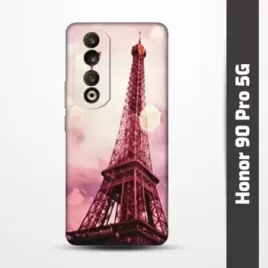 Pružný obal na Honor 90 Pro 5G s motivem Paris