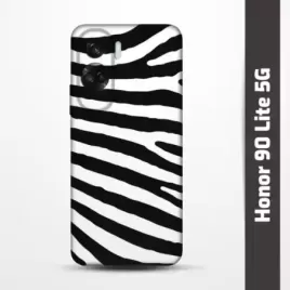 Pružný obal na Honor 90 Lite 5G s motivem Zebra