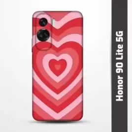 Pružný obal na Honor 90 Lite 5G s motivem Srdce