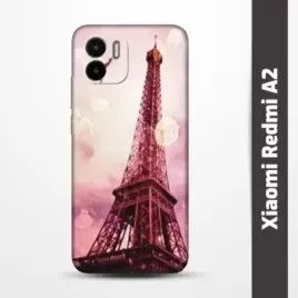 Pružný obal na Xiaomi Redmi A2 s motivem Paris