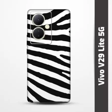 Pružný obal na Vivo V29 Lite 5G s motivem Zebra