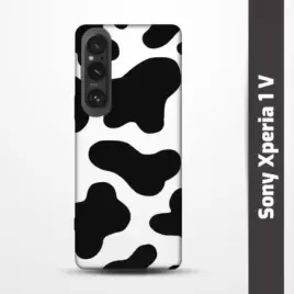 Pružný obal na Sony Xperia 1 V s motivem Cow