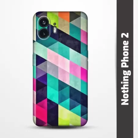 Pružný obal na Nothing Phone 2 s motivem Colormix