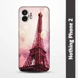 Pružný obal na Nothing Phone 2 s motivem Paris