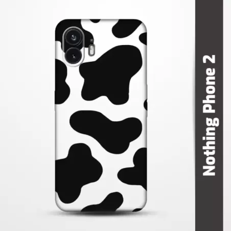 Pružný obal na Nothing Phone 2 s motivem Cow