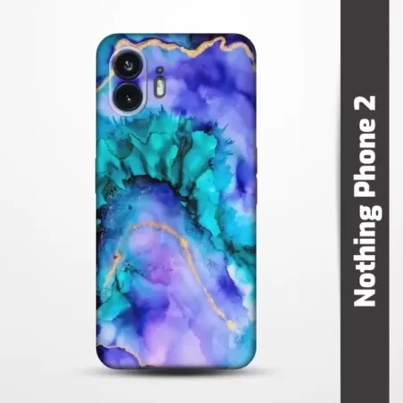 Pružný obal na Nothing Phone 2 s motivem Marble