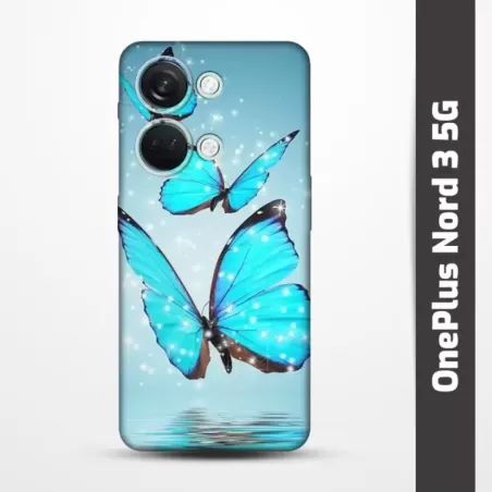 Pružný obal na OnePlus Nord 3 5G s motivem Motýli