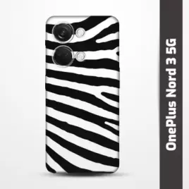 Pružný obal na OnePlus Nord 3 5G s motivem Zebra