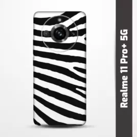 Pružný obal na Realme 11 Pro+ 5G s motivem Zebra