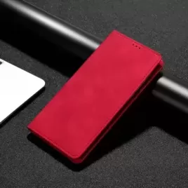 Knížkové pouzdro na Huawei P60 Pro [PU kůže]-Červená