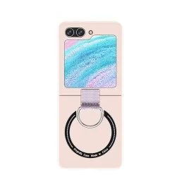 Magnetický tvrdý obal na Samsung Galaxy Z Flip 5 | Luxury case-Růžová
