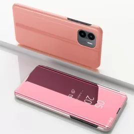 Zrcadlové pouzdro na Xiaomi Redmi A2-Růžový lesk
