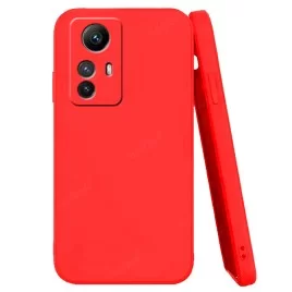 Liquid silikonový obal na Xiaomi Redmi Note 12S | Eco-Friendly-Červená