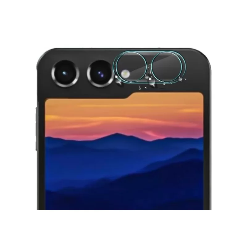 Ochranné 3D sklíčko zadní kamery na Samsung Galaxy Z Flip 5