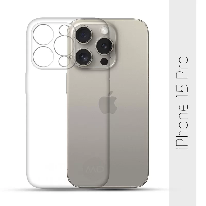Obal na iPhone 15 Pro | Průhledný pružný obal