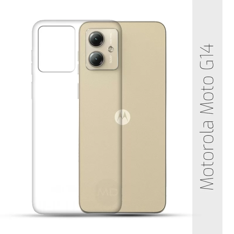 Obal na Motorola Moto G14 | Průhledný pružný obal