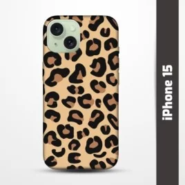 Pružný obal na iPhone 15 s motivem Gepard