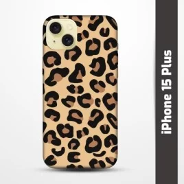 Pružný obal na iPhone 15 Plus s motivem Gepard