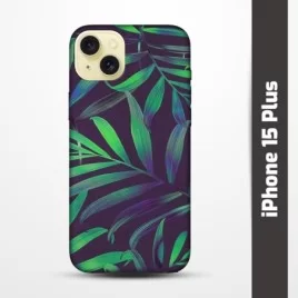 Pružný obal na iPhone 15 Plus s motivem Jungle