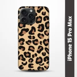 Pružný obal na iPhone 15 Pro Max s motivem Gepard
