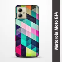 Pružný obal na Motorola Moto G14 s motivem Colormix