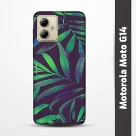 Pružný obal na Motorola Moto G14 s motivem Jungle