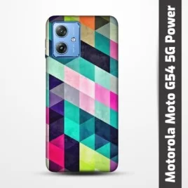 Pružný obal na Motorola Moto G54 5G Power Edition s motivem Colormix