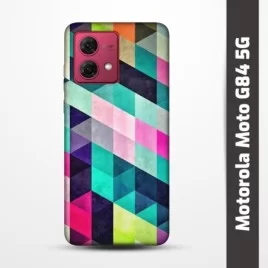 Pružný obal na Motorola Moto G84 5G s motivem Colormix