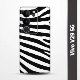 Pružný obal na Vivo V29 5G s motivem Zebra