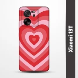 Pružný obal na Xiaomi 13T s motivem Srdce