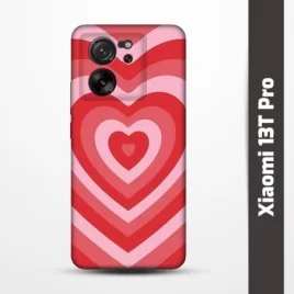 Pružný obal na Xiaomi 13T Pro s motivem Srdce