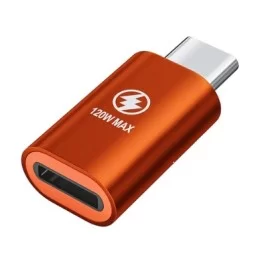 OLAF adaptér Lightning na USB-C 120W-Oranžová