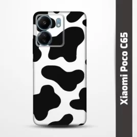 Pružný obal na Xiaomi Poco C65 s motivem Cow