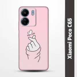 Pružný obal na Xiaomi Poco C65 s motivem Lusknutí