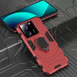 Odolný kryt na Xiaomi 13T Pro | Panzer case-Červená