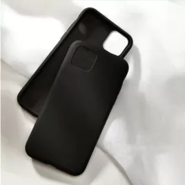 Liquid silikonový obal na iPhone 15 | Eco-Friendly-Černá