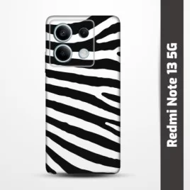 Pružný obal na Redmi Note 13 5G s motivem Zebra
