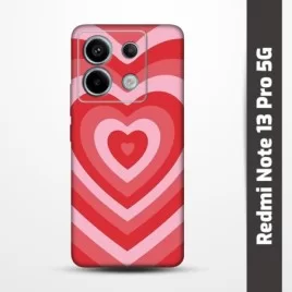 Pružný obal na Redmi Note 13 Pro 5G s motivem Srdce