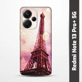 Pružný obal na Redmi Note 13 Pro+ 5G s motivem Paris