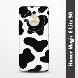 Pružný obal na Honor Magic 6 Lite 5G s motivem Cow