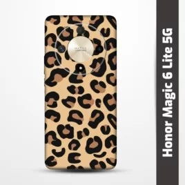 Pružný obal na Honor Magic 6 Lite 5G s motivem Gepard