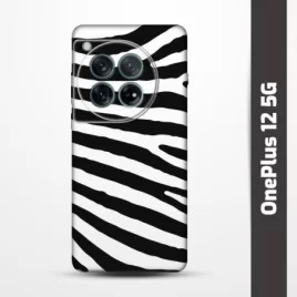Pružný obal na OnePlus 12 5G s motivem Zebra